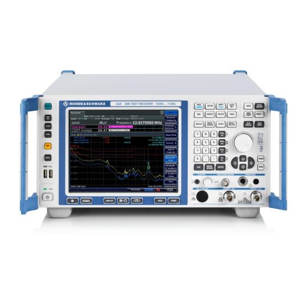 Rohde And Schwarz ESR EMI Test Receiver with 10 Hz to 26.5 GHz Frequency and 40 MHz Bandwidth for Real-time Spectrum Analysis
