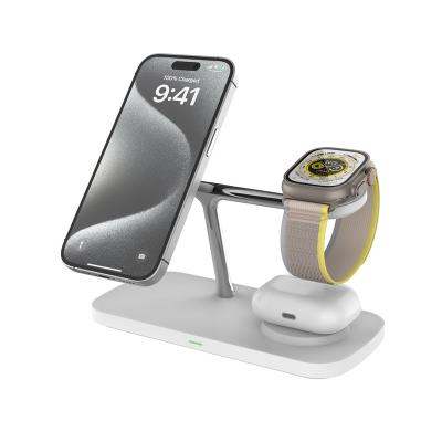 ABS liga de zinco carregador sem fio magnético saída 5W/7.5W/10W/15W Para iPhone12/13/14/15