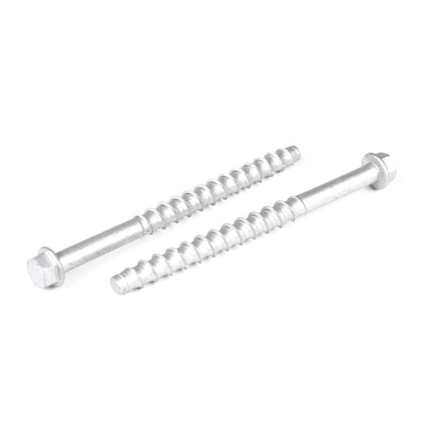 M10 150mm cabeça de flange hexadecimal para parafusos de parafusos de concreto para suporte de parede de concreto personalizado