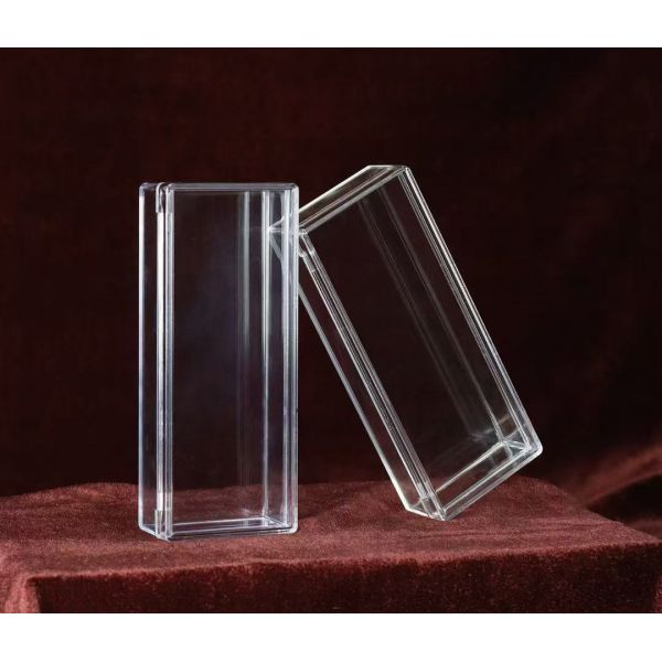 Customize Acrylic Storage Box with Lid Acrylic Box with Sliding Lid