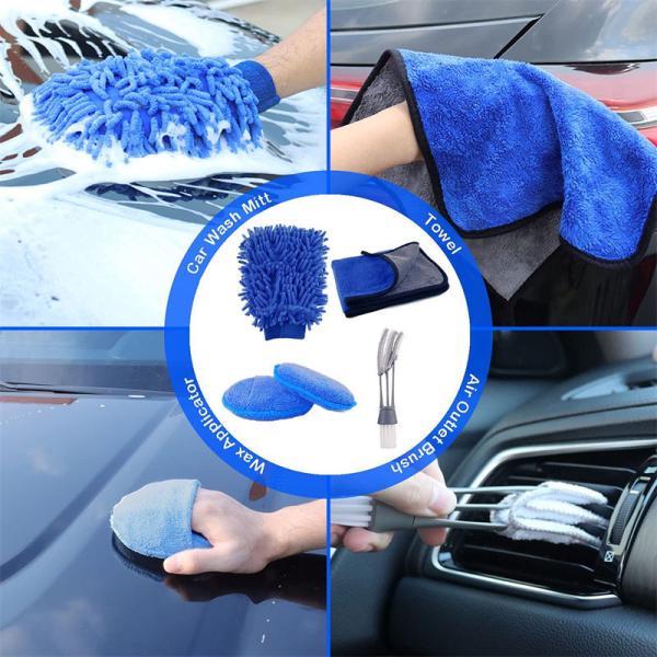 18PCS Spin Car Interior Detailing Drill Brush Car Rim Brush ODM