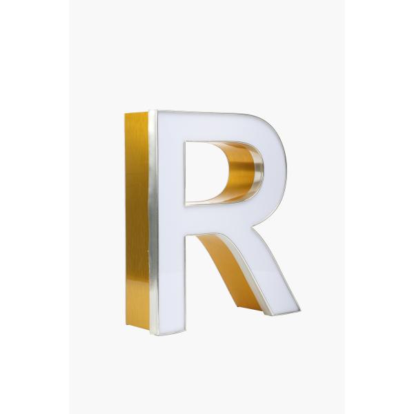 Arrow Shape Yellow Color Plastic Aluminum Trim Cap Covering 1 Inch Good Flexibility