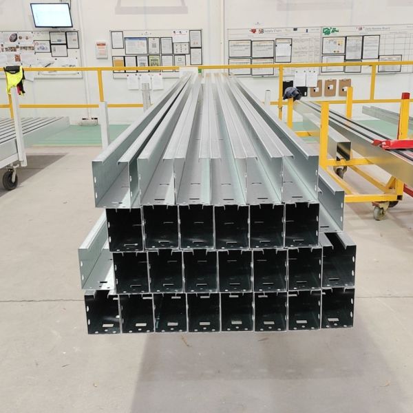 Adjustable PV Rack Strut Channel Roll Forming Machine With 2-3mm Thickness
