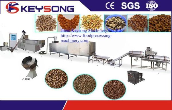 Full Automatic Pet Food Making Machine Good Performance Long Service Life