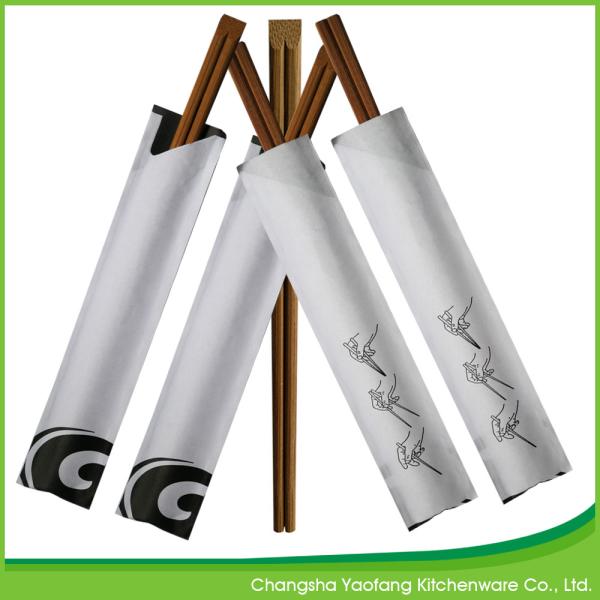 Carbonized Tensoge Natural Bamboo Chopsticks 24cm Natural Color