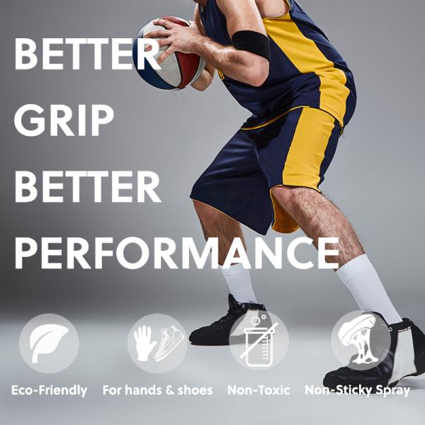 Private Label Football Basketball Shoes Sole Grip Spray All Sports Sole Protector Anti-Slip Spray