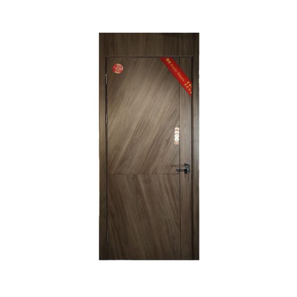 Customizable Wooden Wood Double Doors Solid Interior Veneer Room Modern Panel  Door for Office Philippines Price with Smart Lock