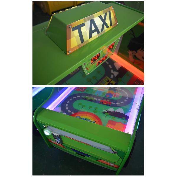 Indoor Commercial Arcade Gaming Machines Taxi Style Coin Operated Air Hockey Table