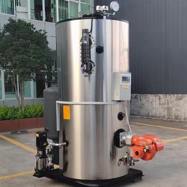 Fast Pure Steaming Vertical Steam Boiler with 0.1-2 Ton Capacity and PLC Control