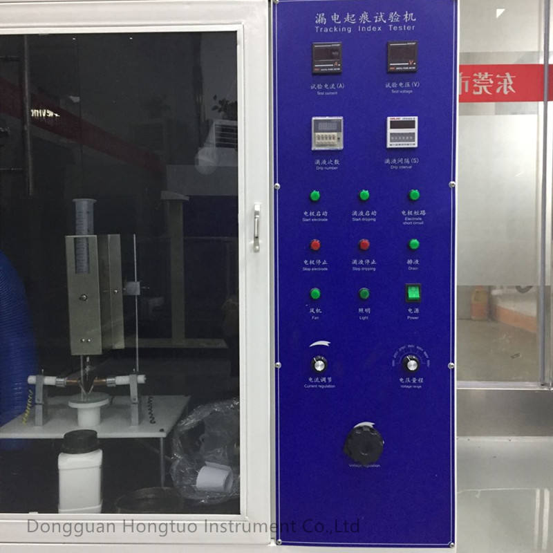 Platinum Electrode Tracking Index Tester with Adjustable Drop Volume and IEC 60112 Compliance for Leakage Tracking Resistance Testing
