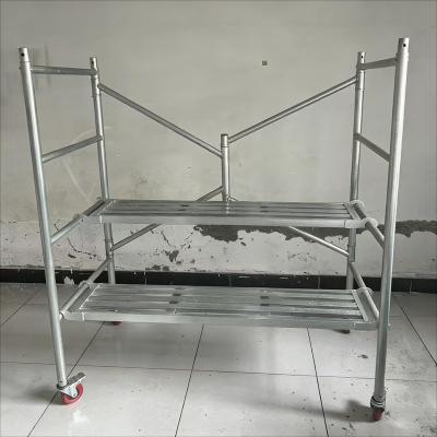 Rigid Frame Scaffolding System Q235 Mobile Scaffolding Systems Stable With