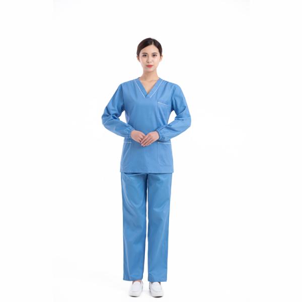 Изготовленный на заказ уход Scrub Jogger больница устанавливает многоразовый Stretchy Beautician Scrubs формы нянчит равномерное медицинское Scrubs