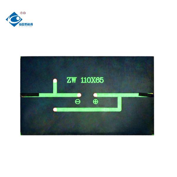0.9W carregador portátil levando fácil dos painéis solares de painel solar 5V de resina de cola Epoxy dos painéis solares ZW-11065-5V