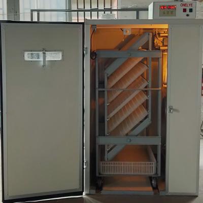 1600W Digital Fully Automatic Chicken Egg Incubator Auto Turning 880 Pheasant Eggs