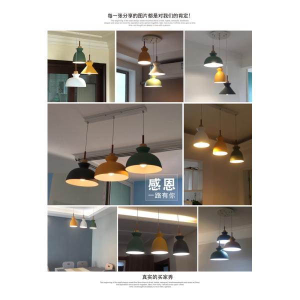 Лампа дизайна Макароон привесная для крытого домашнего освещения ресторана столовой кухни