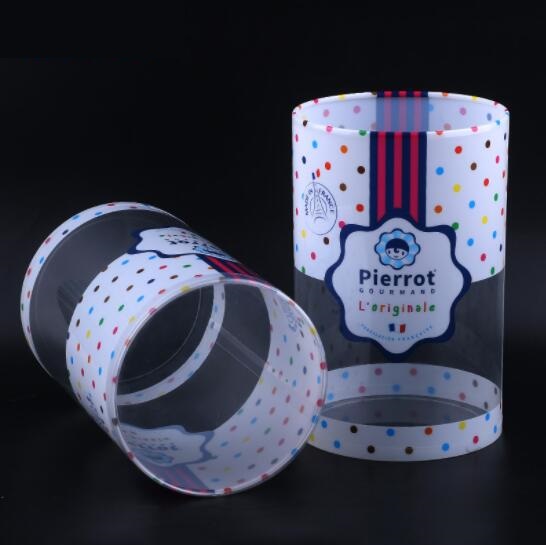 PVC PET Transparent Cylinder Packing Box