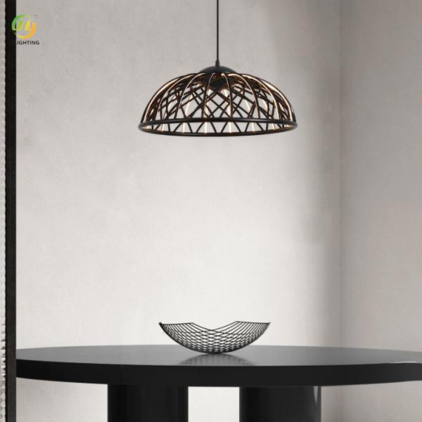 JYLIGHTING Italian Modern Minimalist Restaurant Creative Personality Living Room Dining Table bar Woven Mesh Art Modern Pendant Light