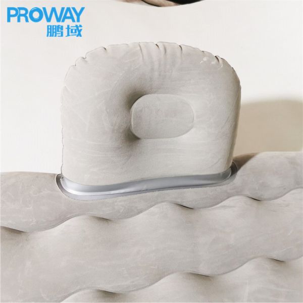 Custom Inflatable Car Seat Cushion: Foldable Travel Car Mattress for Backseat – Comfortable Vehicle Air Mattress with Pillows