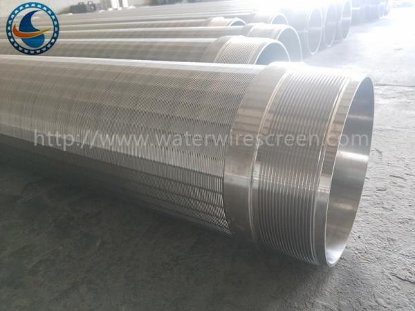 Stainless Steel 304 8-5/8 Diameter Small Wire Water Wire Screen Tube