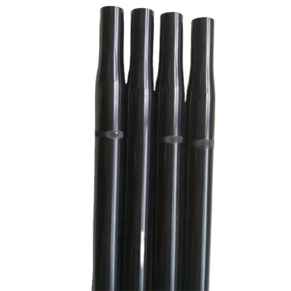 Universal 3/4 O.D. Silver Aluminum Swedged Tie Rods for Heavy-Duty Applications and Universal Car Fitment 3/8-24 Threads