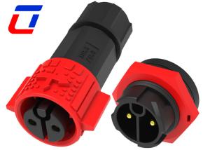 2 broches connecteur d'alimentation étanche 20A 300V connecteur industriel
