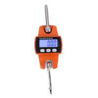 Báscula de grúa colgante electrónica de acero inoxidable de alta precisión con capacidad de 300 KG, pantalla LCD digital y personalización OEM
