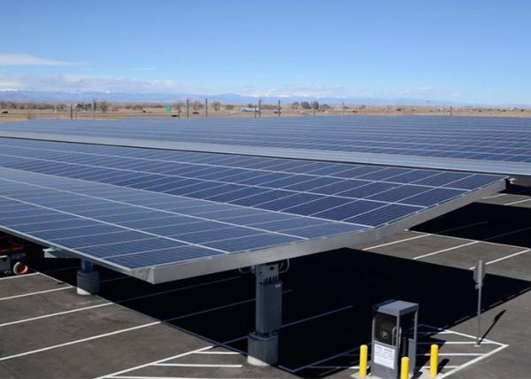 Hot Dipped Galvanized Solar Power Carport Energy Kit Hdp Steel