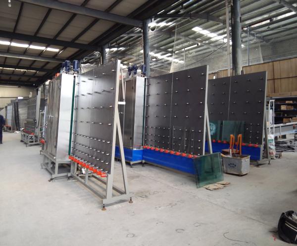 Double Glazing automatic glass cleaning machine 7370*2100*2730mm Dimension