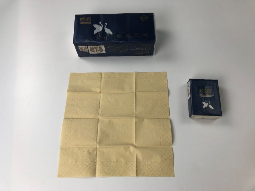 YASHI Paper Custom Logo Bulk Unbleached Pocket Tissue