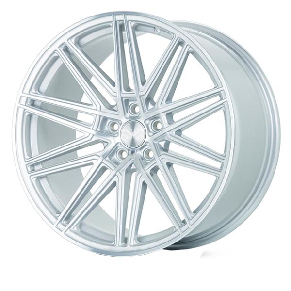 Гипер серебряное покрашенное Monoblock 1 часть выковало алюминиевые оправы колес автомобиля