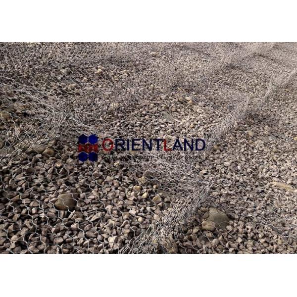 Soil Retention Gabion Wire Baskets Cages Slope Stabilization Hexagonal Mesh
