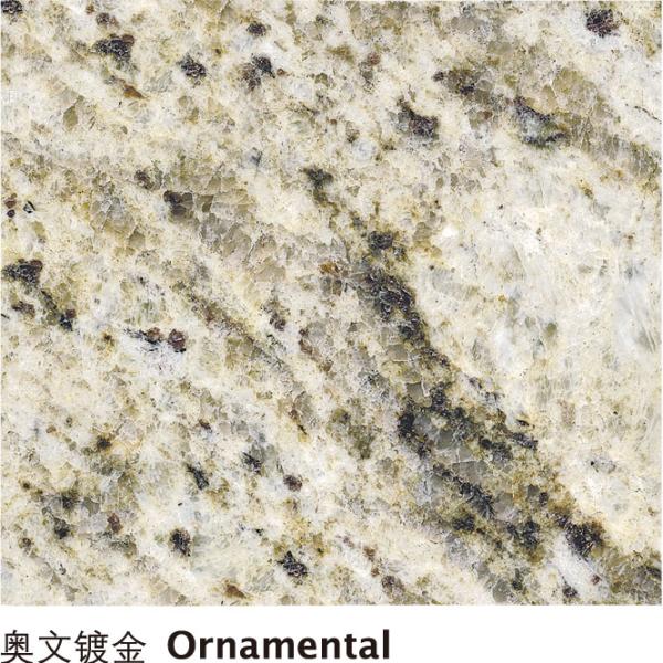 Household Ornamental Gold Granite Stone Slabs Natural Granite Tiles Flooring