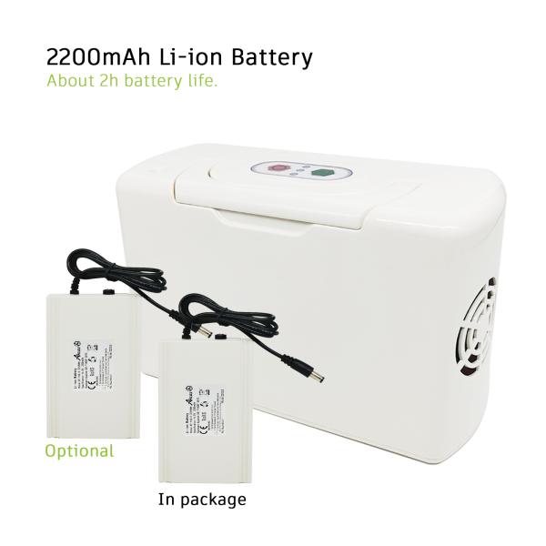 3L Home Medical Device Portable Supplemental Oxygen Concentrator Remote Control For Home Travel