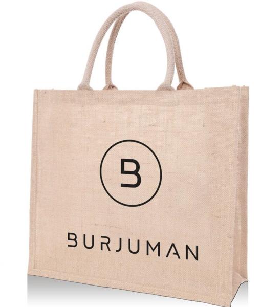 Eco 100% Reusable Shopping Linen Storage Jute Tote Bags