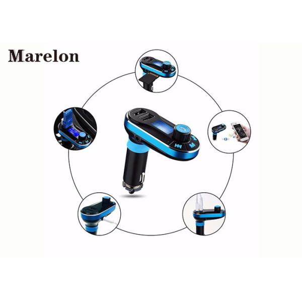 FM Radio Function Bluetooth Car Charger Support Hands Free Calling And SD Card