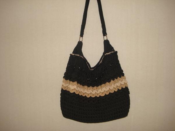 Black Bag women Large bag birthday bag gift handbag