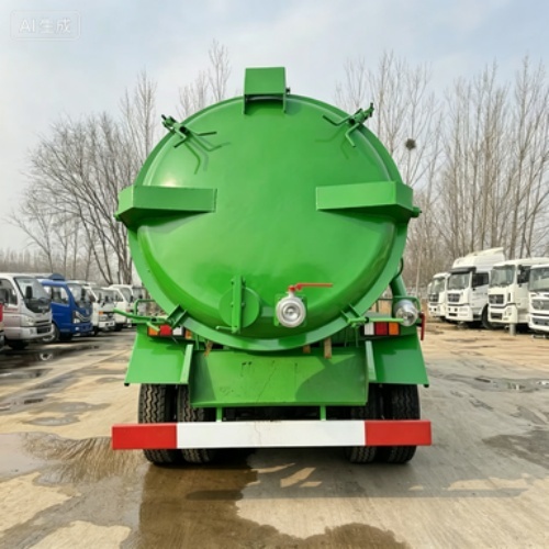Heavy‑Duty Vacuum Suction Waste Transport Truck For Sewage , Sludge & Septic Waste Collection