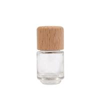 Bouchon de bouteille de parfum en bois de hêtre moderne Impression de logo Bouchon de bouteille d'huile essentielle