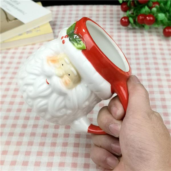 La modélisation 3D créative de la tasse 400ml de Noël couplent la tasse animale Handcrafted par cadeau de festival de tasse de lait de petit déjeuner de tasse de café