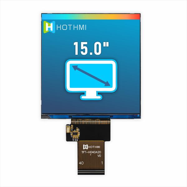 4.0 IPS LCD | 720x720px screen RGB interface | Optional capacitive resistive touch screen