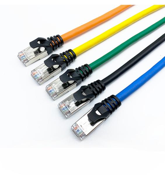 PVC Sheath Network Cable Harness 8P/8C G/F Crystal Head 3000mm 079