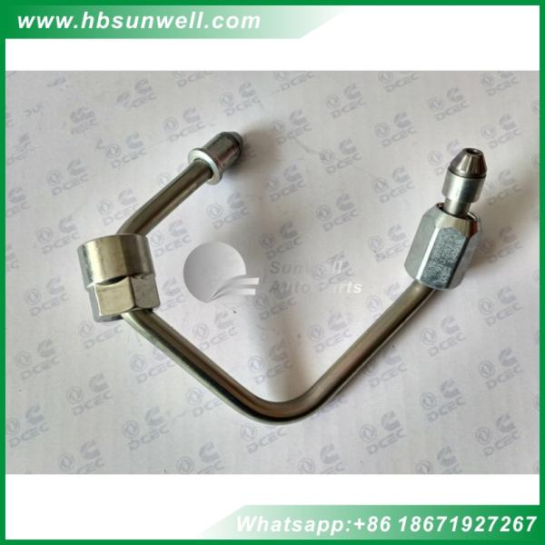 Cummins diesel engine parts ISBe ISDe QSB 3978034 high pressure fuel oil supply tube #4 and #5 Cylinder Injector tube