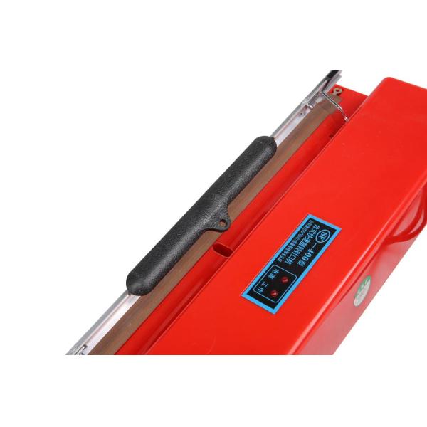 Compact SF-400 Red Color Automatic Plastic Hand Heat Press Sealer Machine for Medical