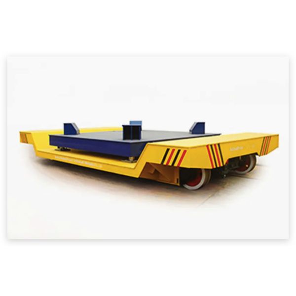 150t Capacity Heat Resistant Molten Steel Ladle Transfer Car with Dual Driving System for Industrial Use