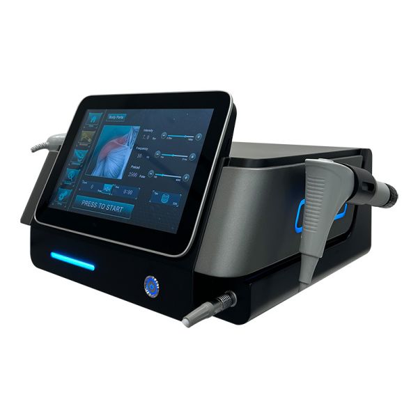 10 Bar Muscle Joint Pain Relief Ultrasound Ballistic Pneumatic Shockwave Therapy Device