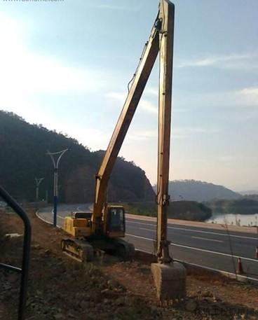 Máquina escavadora de Long Boom For Caterpillar da máquina escavadora do carro braço longo de Hitachi de 65 pés