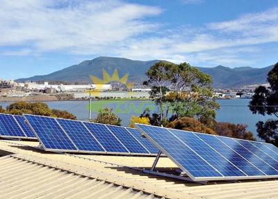 Fixing Aluminum Alloy 5 Rows Metal Roof Solar Mount 60m/S