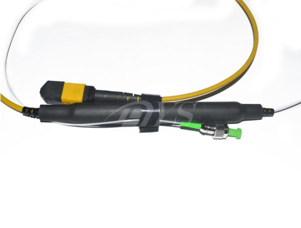 Divisor do PLC de MTP 8ch 0,9 milímetros de cabo 50cm com conector de FC/APC