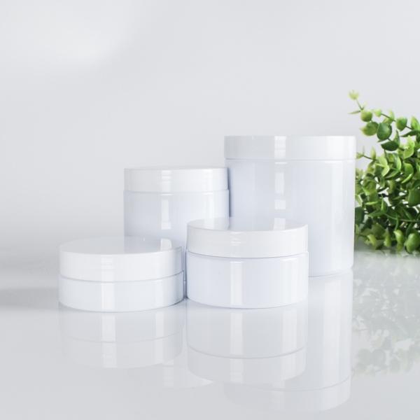 Recyclable PET Bottle Jar , Cosmetic 200g Plastic Jar Eco Friendly ODM OEM