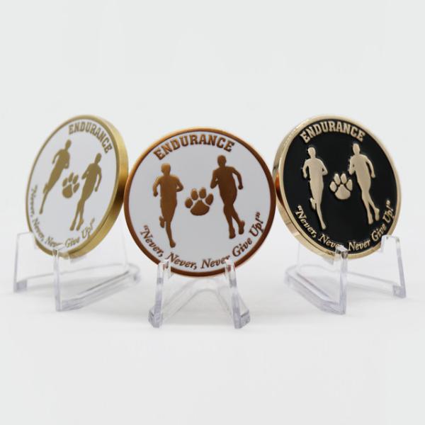 Wholesale Stainless Steel Zinc Alloy Custom Challenge Coins for Laser Engraving and Commemorative Use